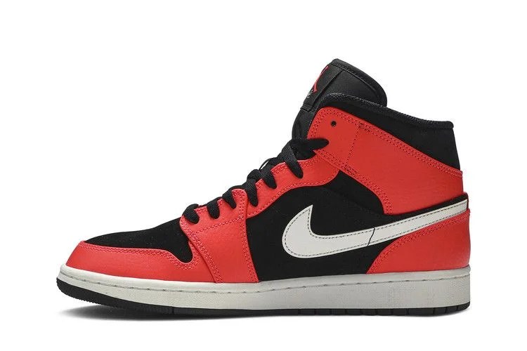 Кроссовки Air Jordan 1 Retro Mid 'Infrared 23'