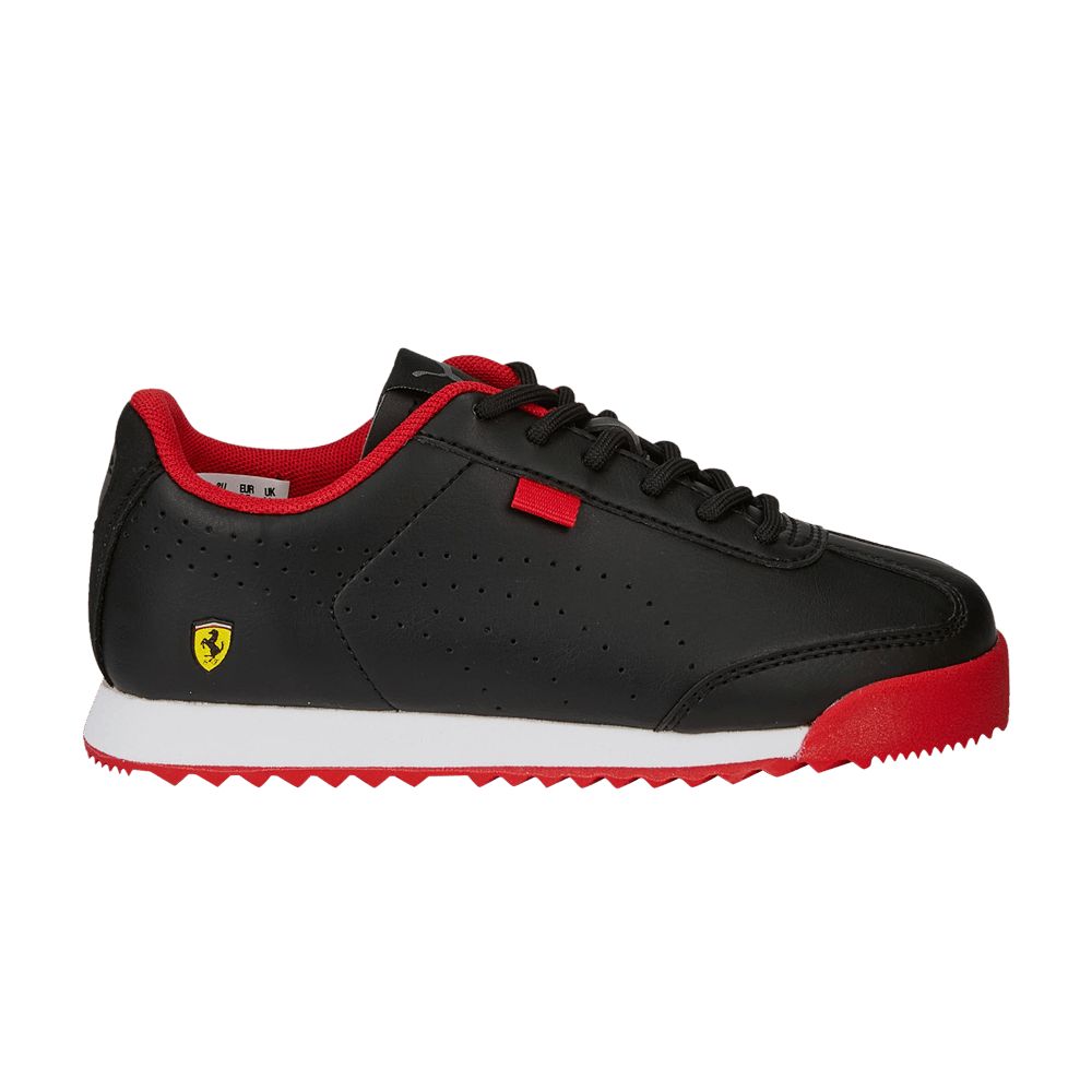 Кроссовки Puma Scuderia Ferrari x Roma Via Little Kid 'Black'