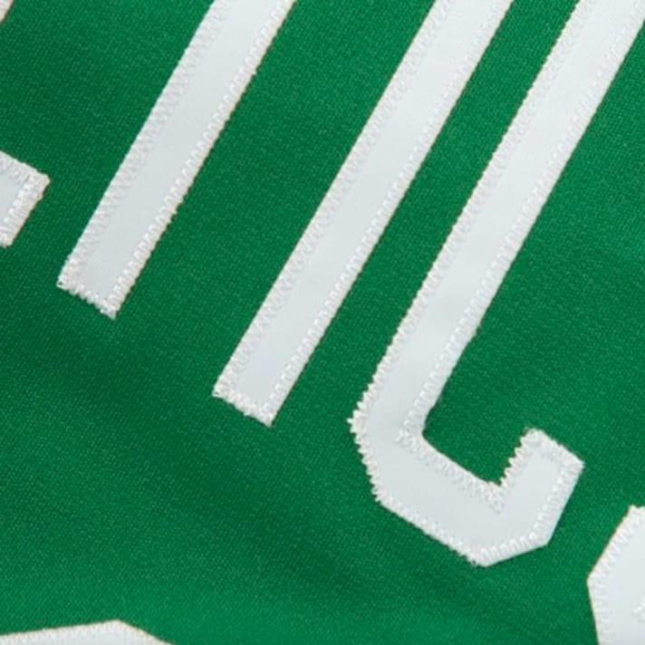 Баскетбольная джерси 1985-86 Boston Celtics #33 Larry Bird Authentic Kelly Green Jersey