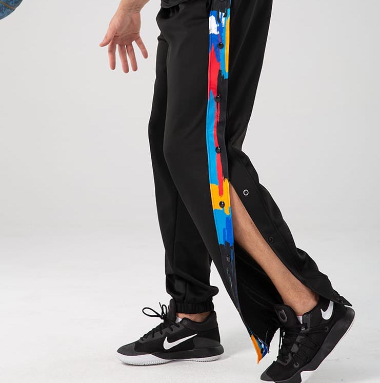 Daiong-Colour-Nets-Button-Pants-2