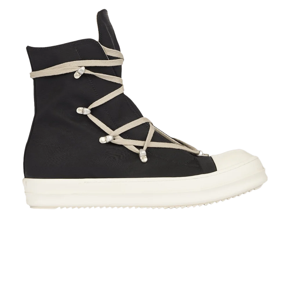 Krossovki-Rick-Owens-Wmns-DRKSHDW-Strobe-Cotton-Nylon-Hexa-High-Black-Milk