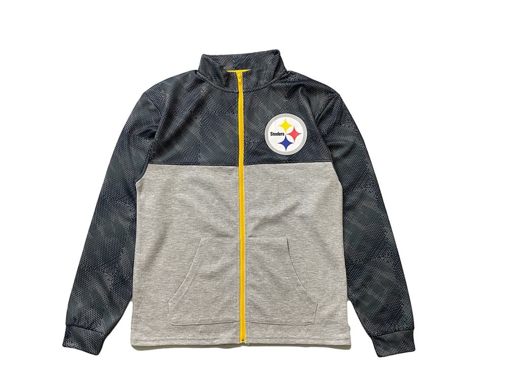 Куртка с воротником-стойкой B20THER NFL Steelers Gray Jacket