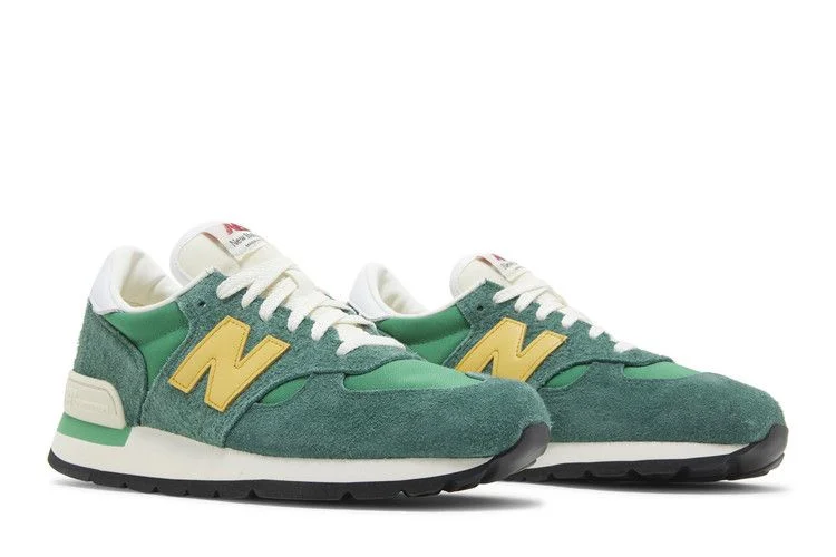 Krossovki-Teddy-Santis-x-New-Balance-990v1-Made-in-USA-Green-Gold-7