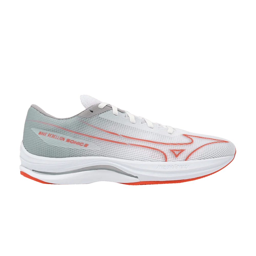 Кроссовки Mizuno Wave Rebellion Sonic 2 'White Hot Coral Harbor Mist'