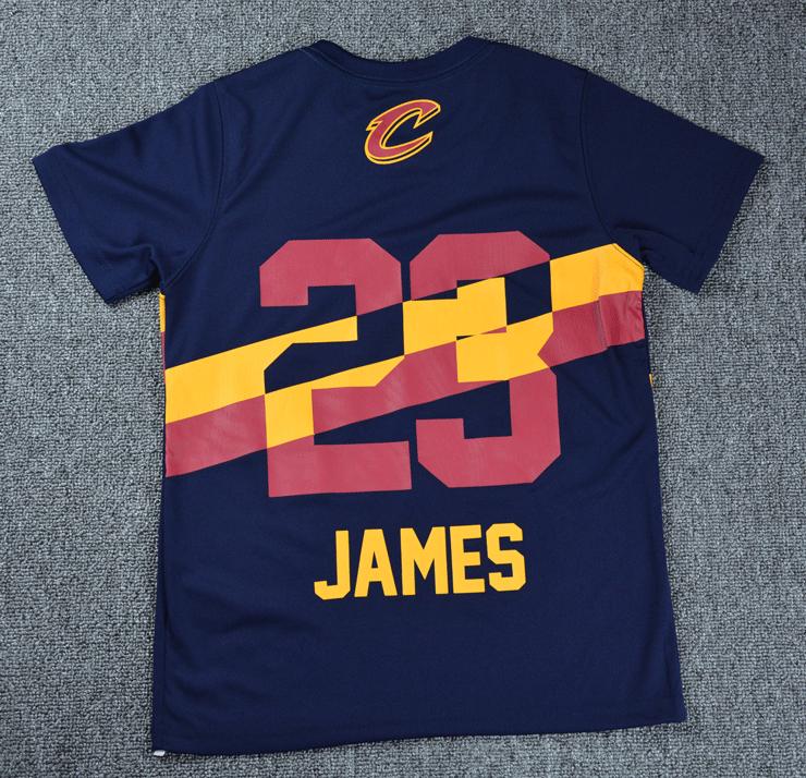 Футболка 2020 NBA Cleveland Cavaliers 23 Dark Blue