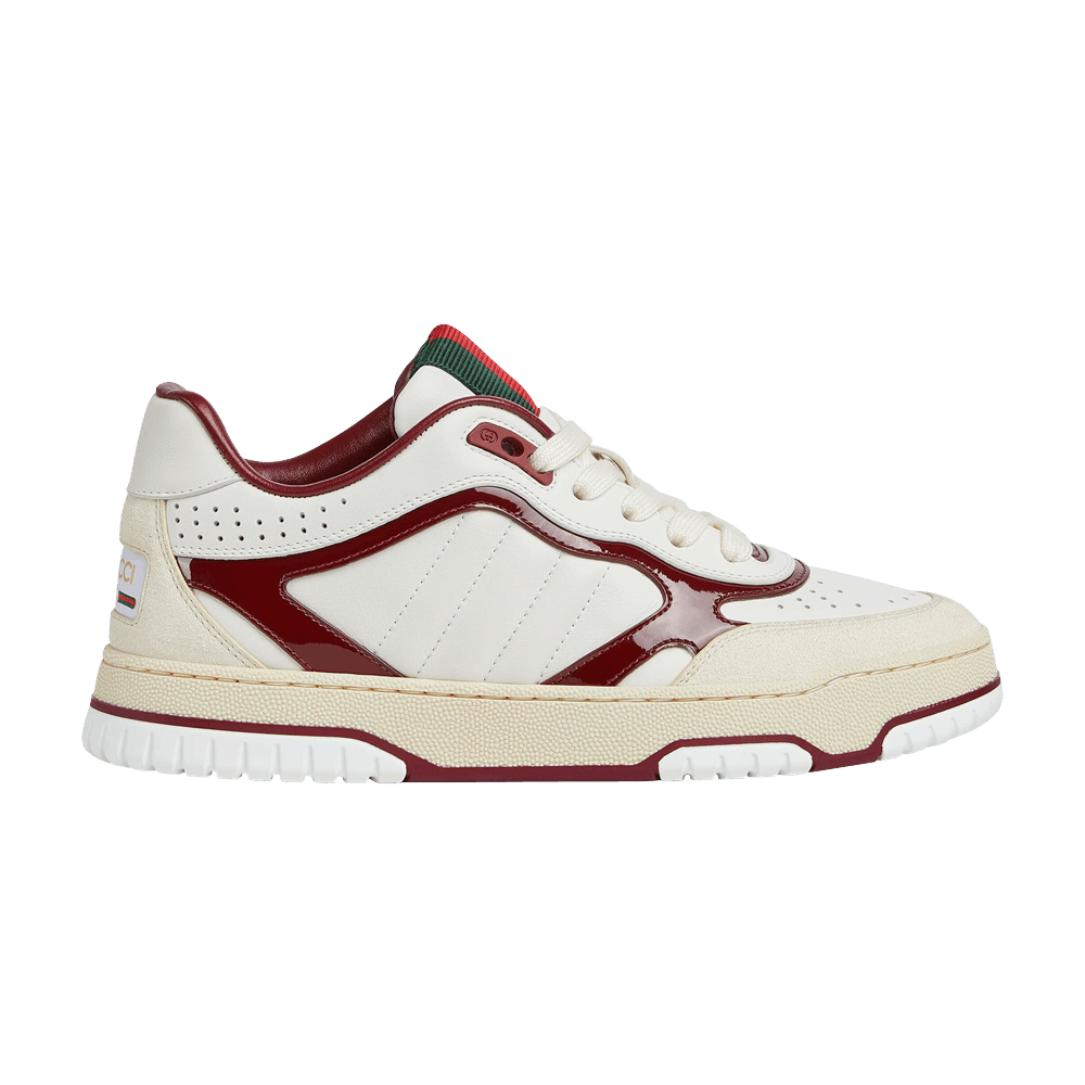 Кроссовки Gucci Wmns Re-Web Sneaker 'White Rosso Ancora'