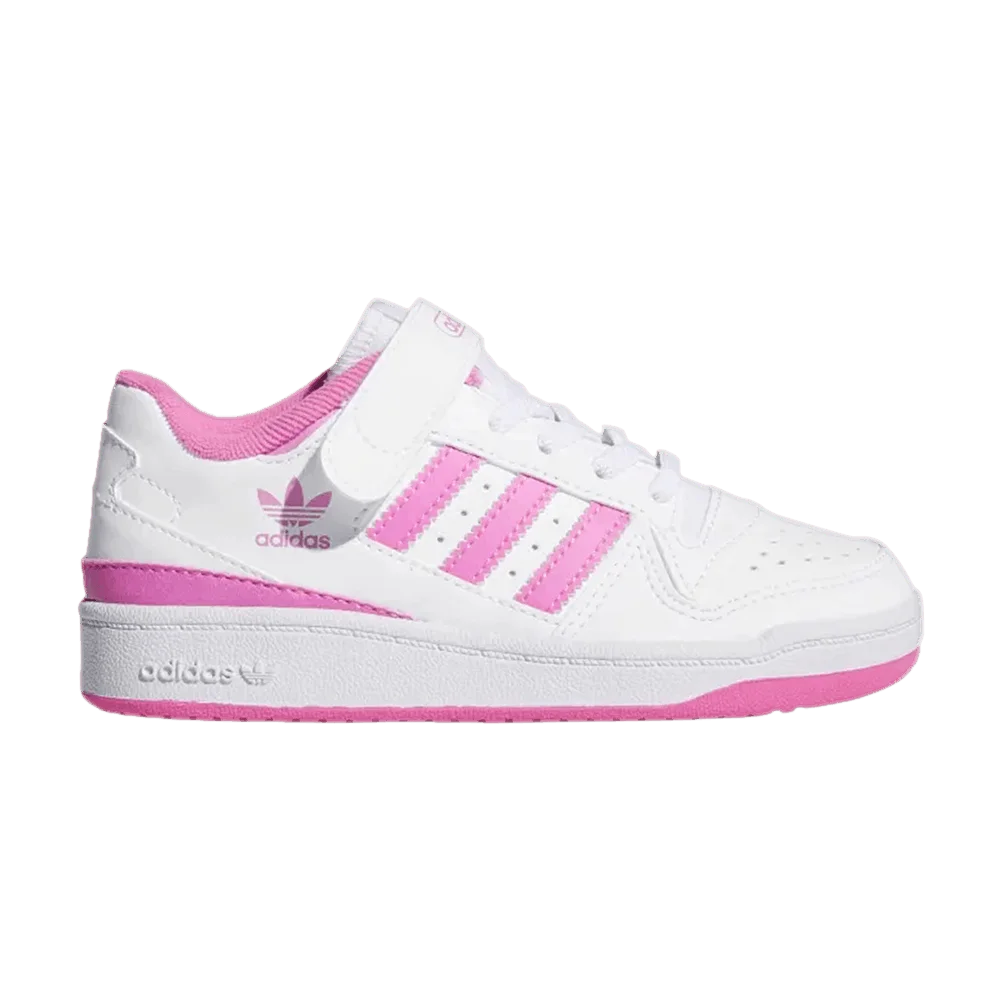Кроссовки Adidas Forum Low J 'White Screaming Pink'