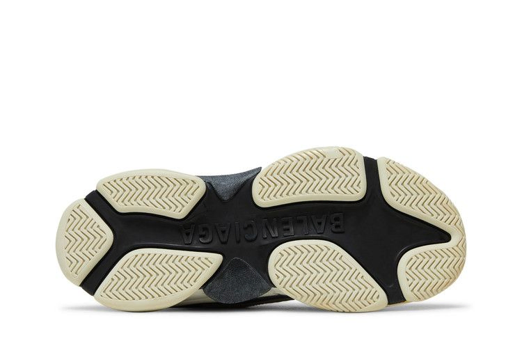 Кроссовки Balenciaga Triple S Sneaker 'Yellow Grey' 2019
