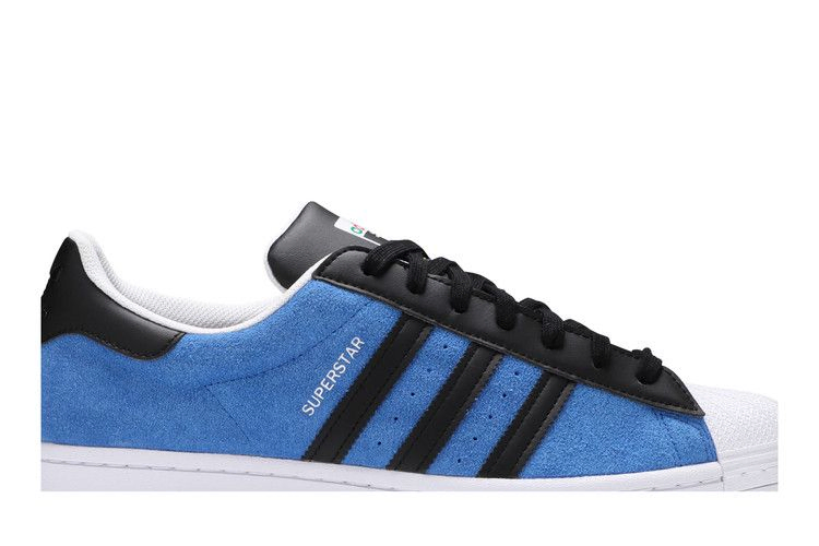 Кроссовки Adidas Superstar 'Blue Core Black'