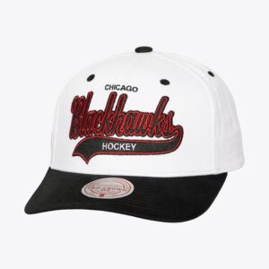 Mitchell-Ness-White-Chicago-Blackhawks-Tail-Sweep-Pro-Snapback-Hat-300x300