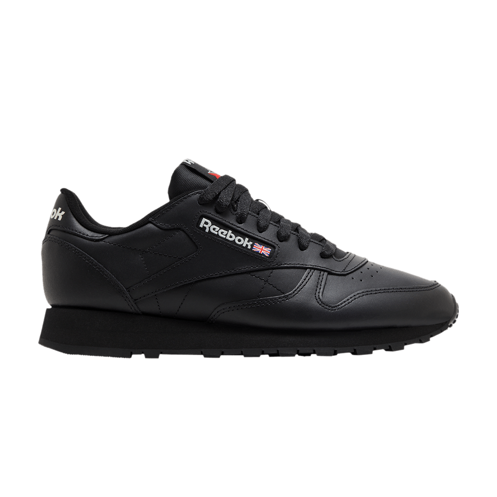 Кроссовки Reebok Classic Leather 'Black Pure Grey'