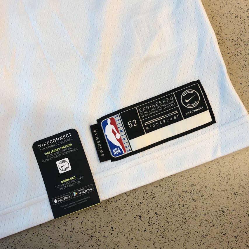 Баскетбольная джерси 2018-19 Antetokounmpo Bucks #34 Earned White