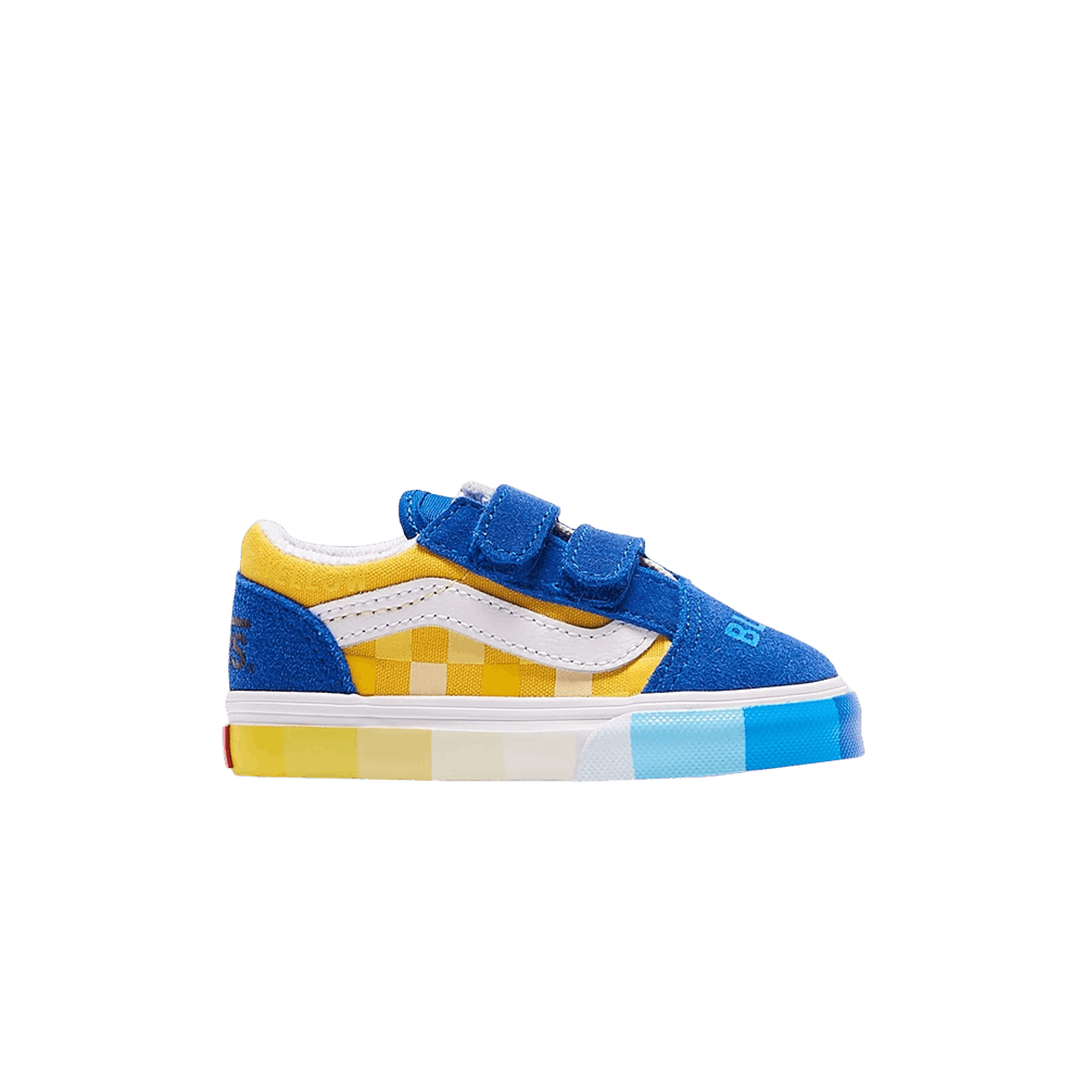 Кроссовки Vans MoMA x Old Skool V Toddler 'Color Wheel'