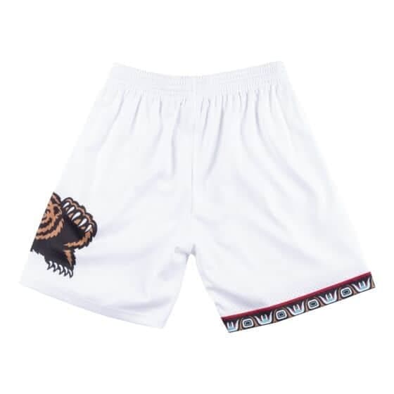 Спортивные шорты Mitchell & Ness Vancouver Grizzlies 1998-99 Hardwood Classics Throwback White Swingman NBA Shorts