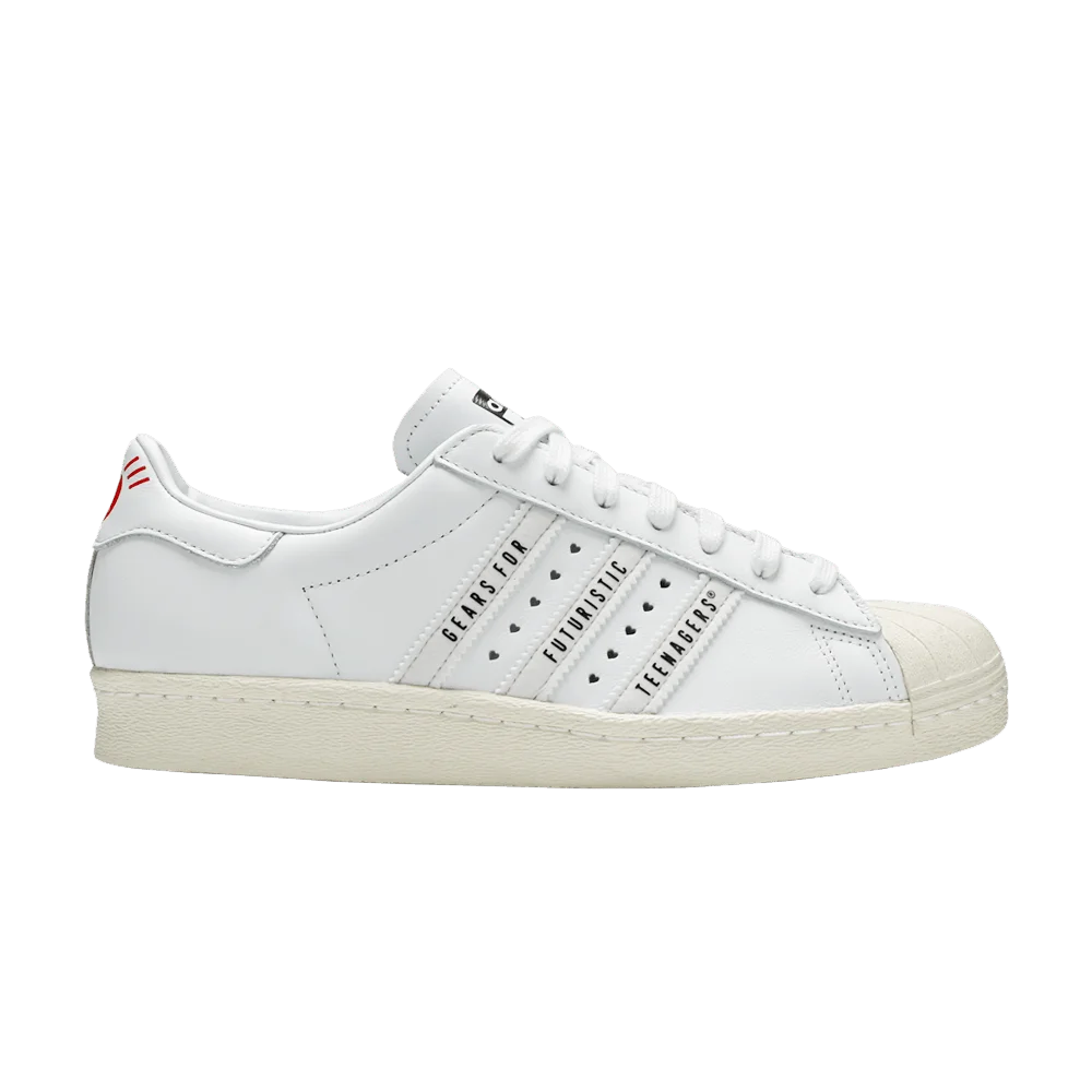 Кроссовки Human Made x adidas Superstar 'Gears For Futuristic Teenagers - White'