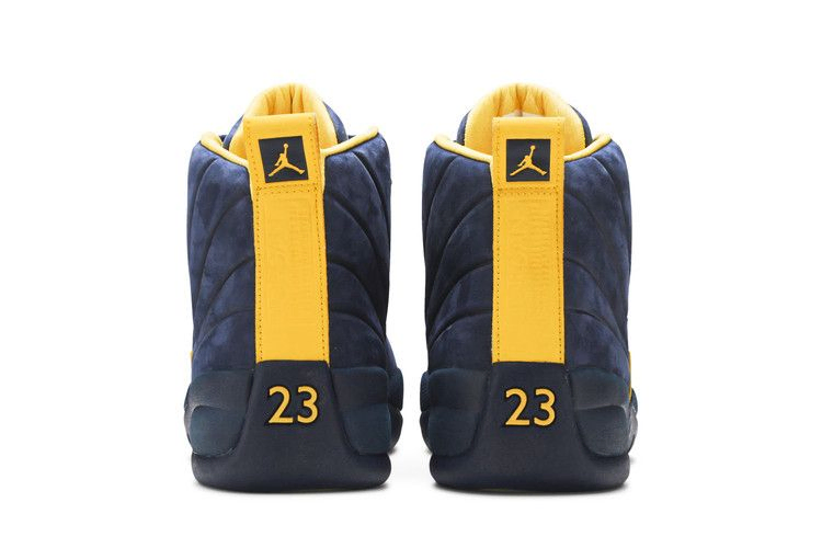 Кроссовки PSNY x Air Jordan 12 Retro 'Michigan Wolverines' PE