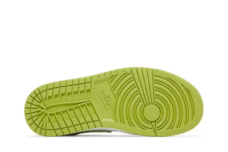 Кроссовки Wmns Air Jordan 1 Mid SE 'Green Python'