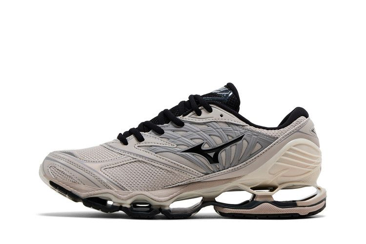 Кроссовки Mizuno Wave Prophecy LS 'Silver Cloud Black'