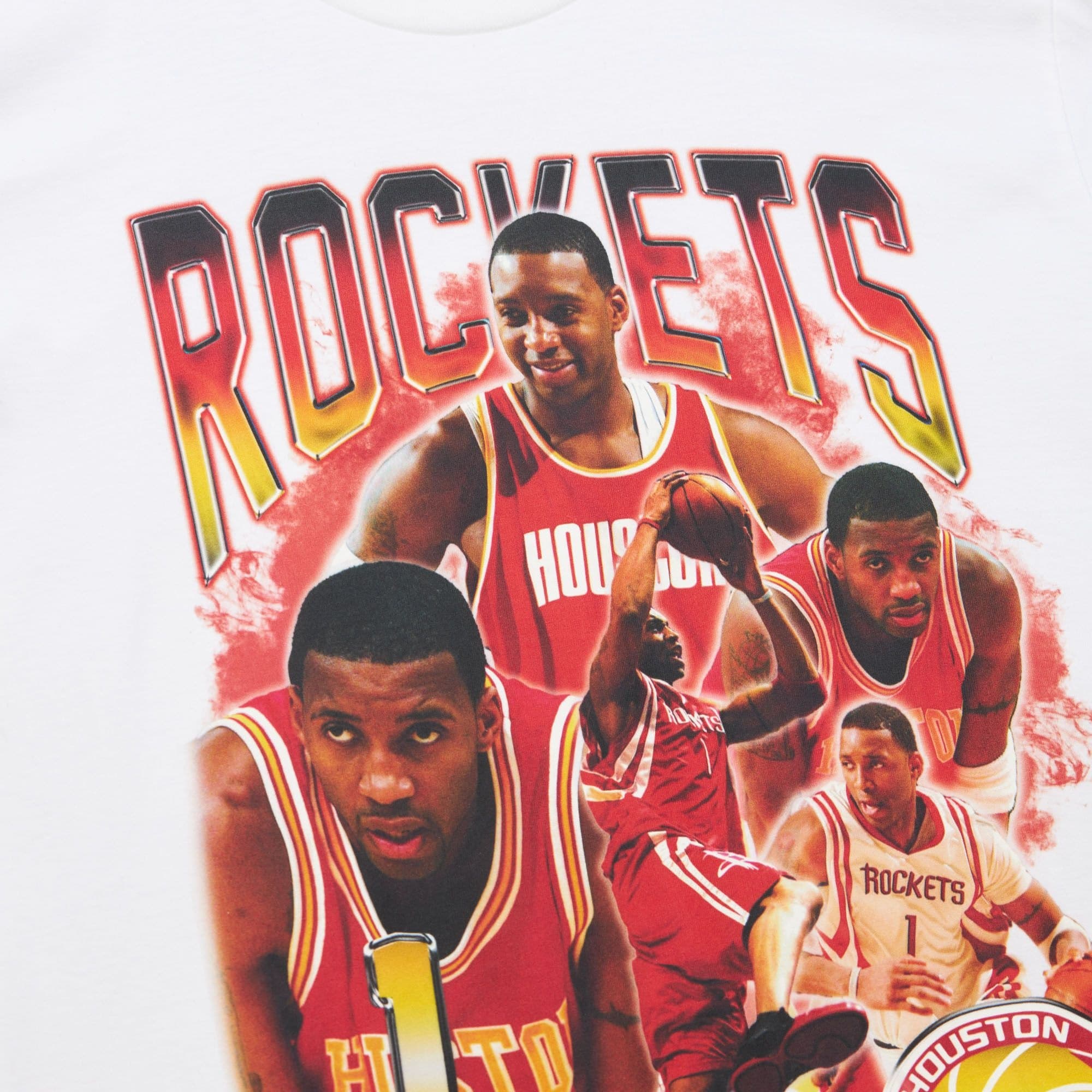 Футболка Mitchell & Ness Bling SS 2.0 HWC Houston Rockets Tracy Mcgrady T-Shirt