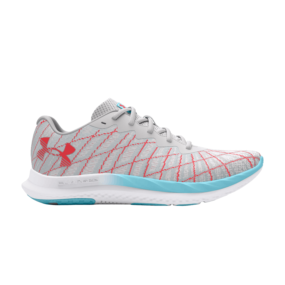 Кроссовки Under Armour Wmns Charged Breeze 2 'Distant Grey Red Solstice'