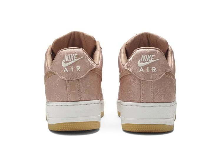 Кроссовки CLOT x Nike Air Force 1 Low Premium 'Rose Gold Silk'