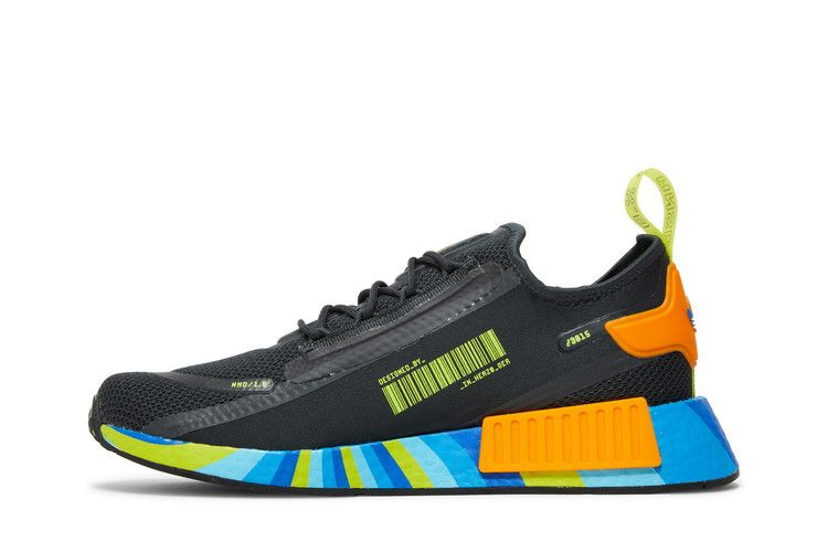 Кроссовки Adidas NMD_R1 Spectoo 'Black Multi'