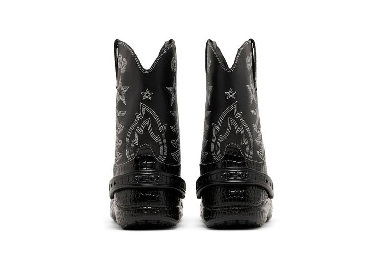 Кроссовки Crocs Classic Cowboy Boot 'Black'