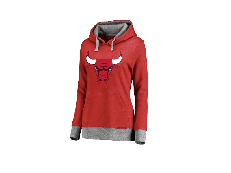 Толстовка Худи Chicago Bulls Red Team Essential