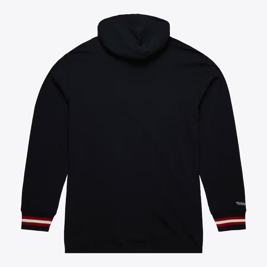 Худи Mitchell & Ness Black Chicago Blackhawks Legendary Slub Pullover Hoodie
