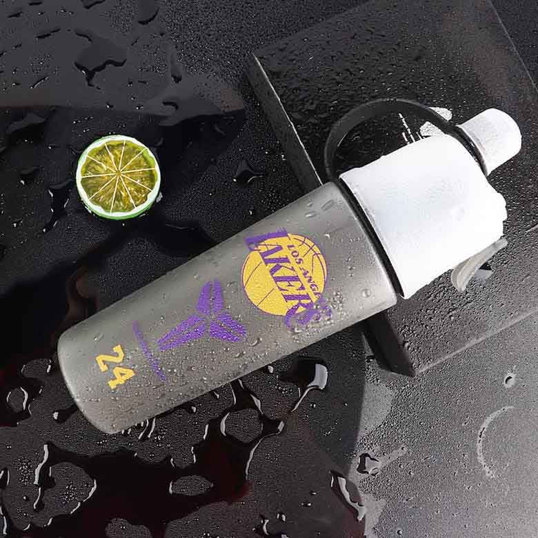 Бутылка для воды Jinduo Lakers Bryant White Bottle