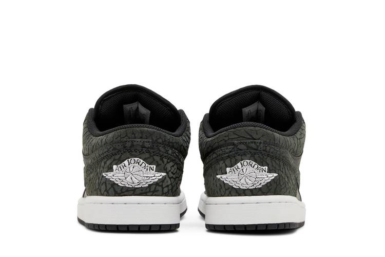 Кроссовки Air Jordan 1 Low SE 'Black Elephant'