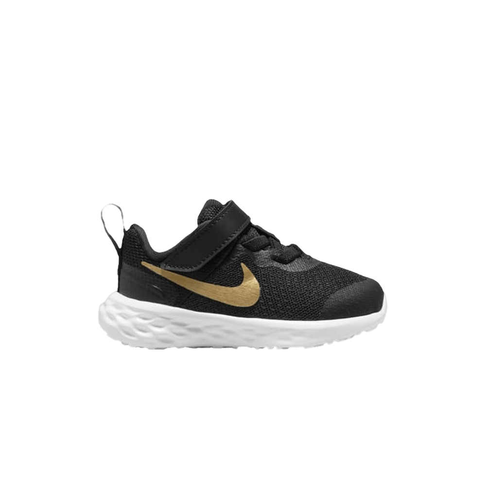 Кроссовки Nike Revolution 6 TD 'Black Metallic Gold'