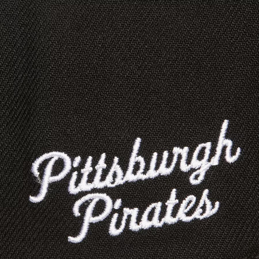 Бейсболка Mitchell & Ness Black Pittsburgh Pirates Uprise Snapback Hat