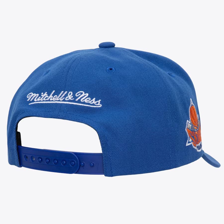 Mitchell-Ness-Blue-New-York-Knicks-Upside-Pro-Snapback-Hat-1