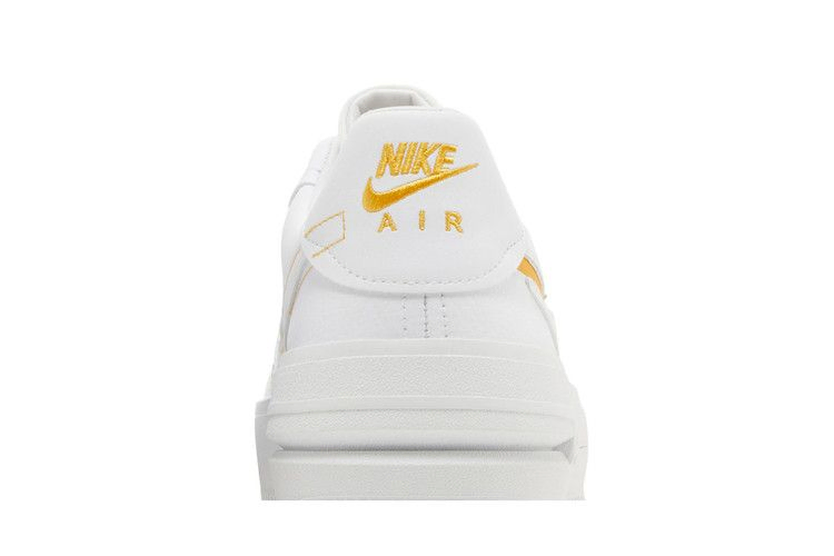 Кроссовки Nike Wmns Air Force 1 PLT.AF.ORM 'White Yellow Ochre'