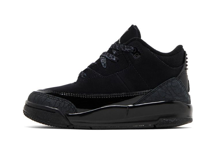 Кроссовки Air Jordan 3 Retro TD 'Black Cat' 2025