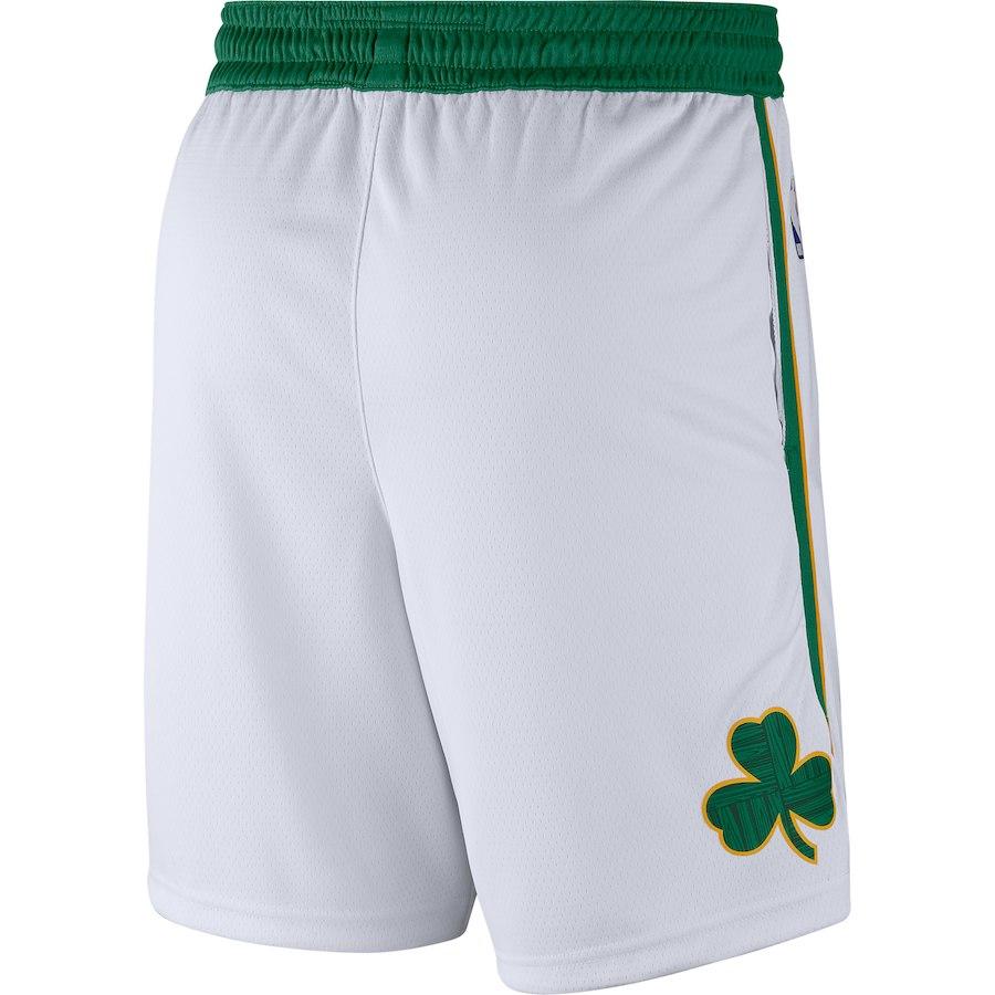 Спортивные шорты 2018-19 Boston Celtics Swingman NBA City Edition Shorts White