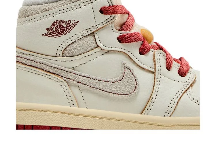 Кроссовки Air Jordan 1 Retro High OG TD 'Rare Air - Sail Cinnabar'