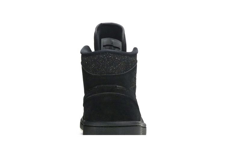 Кроссовки Wmns Air Jordan 1 Mid 'Black Glitter'