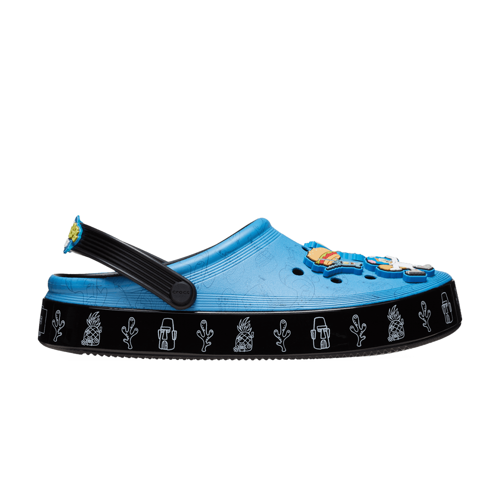 Кроссовки SpongeBob SquarePants x Crocs Off-Court Clog 'Bikini Bottom'