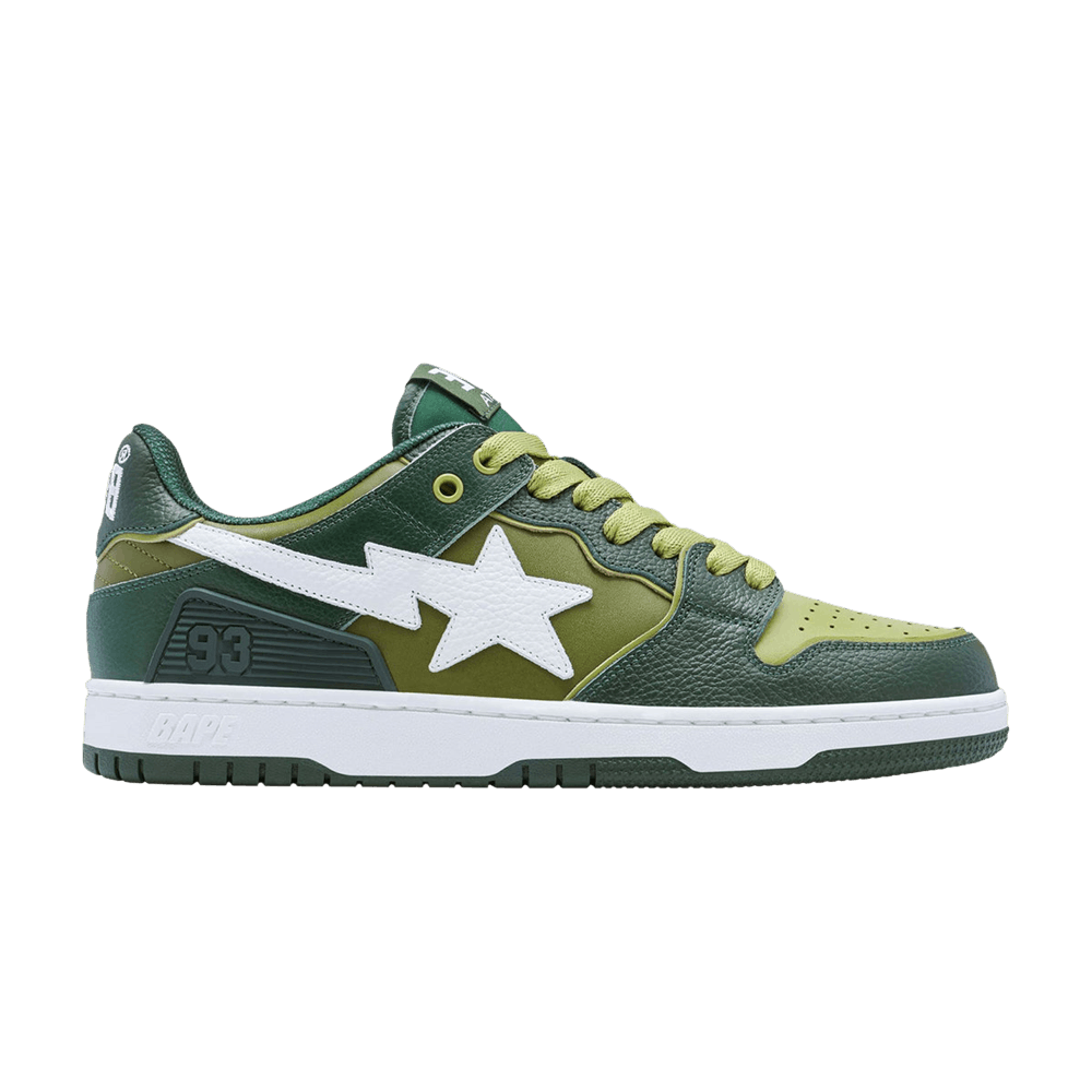 Кроссовки BAPE Wmns Sk8 Sta #2 M1 'Green'