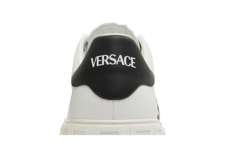 Кроссовки Versace Embroidered Greca Sneaker 'White Black'