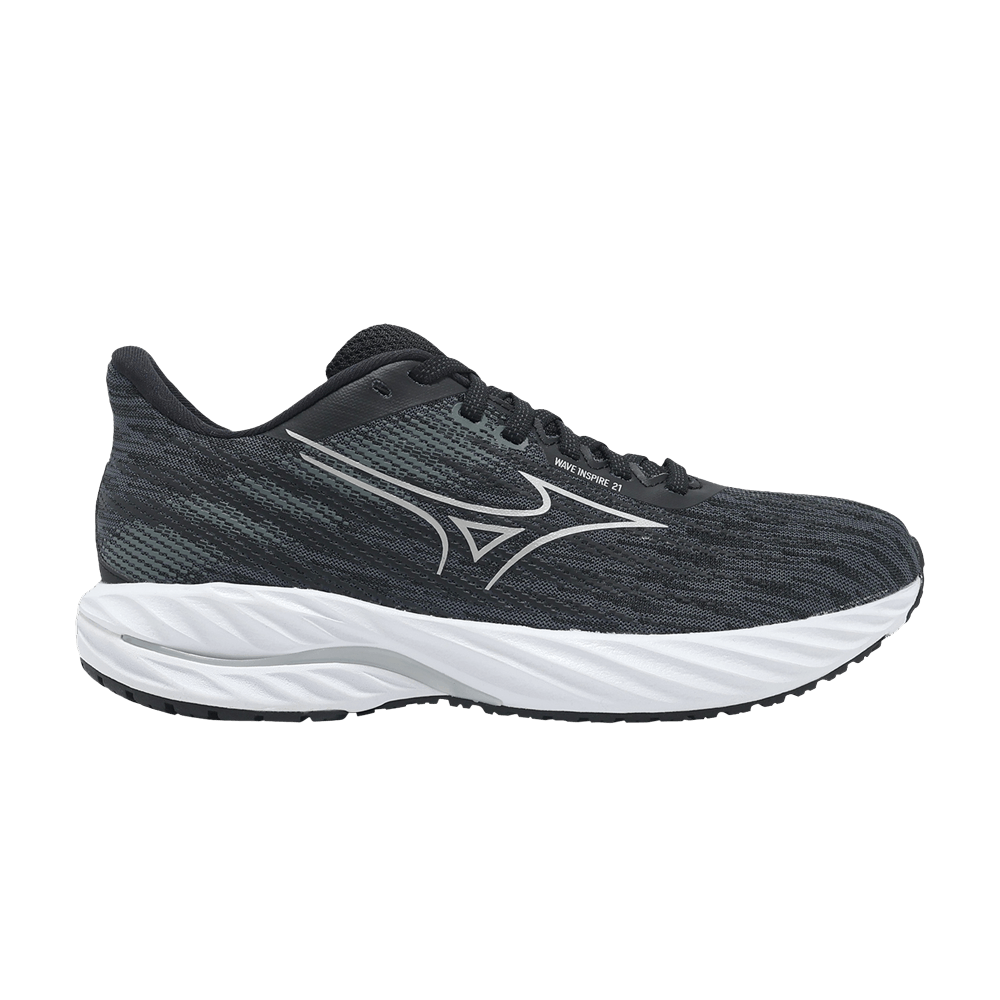Кроссовки Mizuno Wmns Wave Inspire 21 Super Wide 'Black Silver'