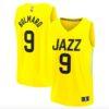 2022-23-Utah-Jazz-9-Leandro-Bolmaro-Fast-Break-Icon-Yellow-Jersey-1-100x100