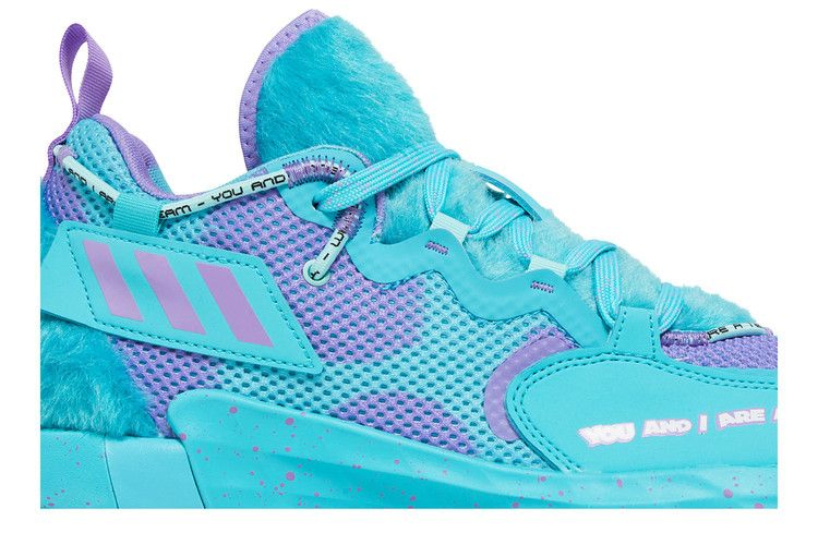 Кроссовки Monsters Inc. x adidas Dame 7 EXTPLY 'Sulley'