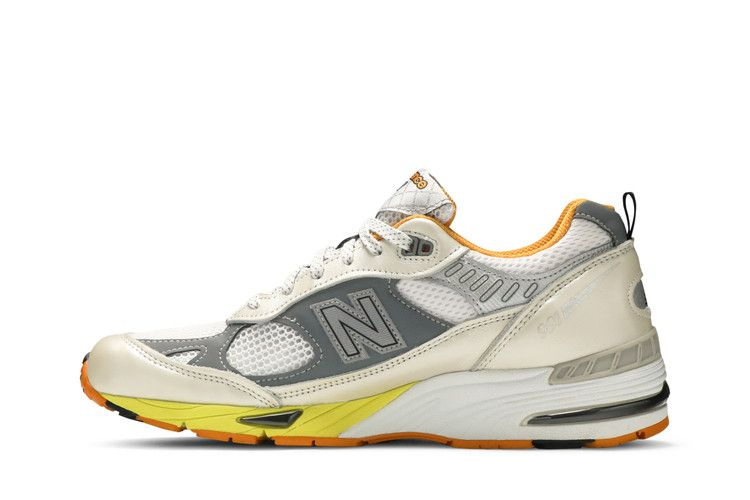 Кроссовки Aries x New Balance 991 Made In England 'Orange Silver'