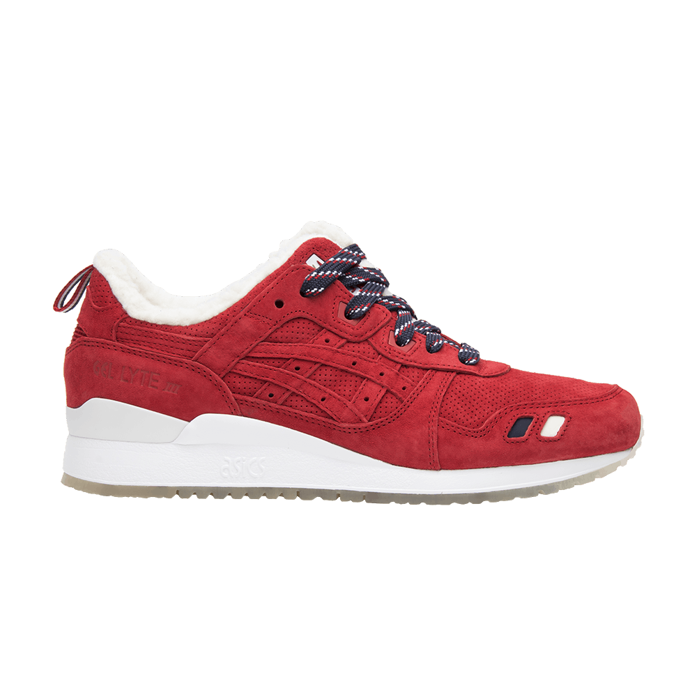 Кроссовки ASICS Kith x Moncler x Gel Lyte 3 'Red'