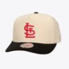 Mitchell-Ness-Cream-St.-Louis-Cardinals-Overspray-Pro-Crown-Snapback-Hat-100x100