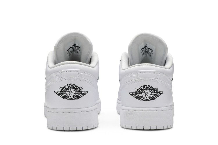 Кроссовки Air Jordan 1 Low GS 'White Black'