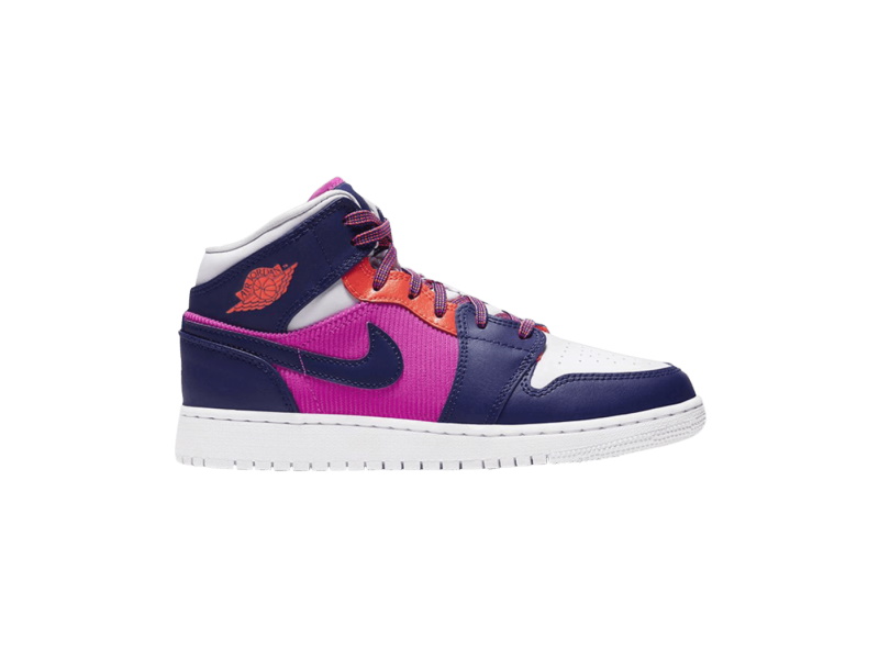 Air-Jordan-1-Mid-GS-Fire-Pink